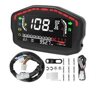 Tachimetro Digitale Contagiri motocicletta Contachilometri Per Motocicletta, Digitale Per 2/4 Cilindri, Indicatore Di Tachimetro Universale A LED Per Scooter, ATV E Rimontaggio Moto