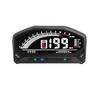 Tachimetro Digitale Contagiri motocicletta Pannello Strumenti Per Motociclette Tachimetro Digitale Universale Display Contaore Indicatori Contagiri ATV Accessori Motore