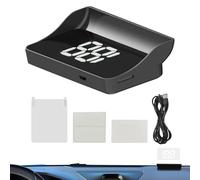 Tachimetro Digitale - Display HUD Tachimetro Parabrezza | Monitor digitale automatico della velocità con lettura chiara, tachimetro auto per berline, SUV, camion, autobus, camper, S
