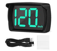 Tachimetro digitale: HUD Head-up Display Spped Meter MPH Display Cruscotto Tachimetro digitale per auto camion moto, cavo USB Plug & Play
