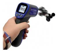 Tachimetro digitale laser LCD portatile professionale con registrazione dati per una misurazione accurata dei giri al minuto.