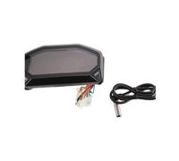 Tachimetro Digitale Motocicletta Contachilometri digitale a LED regolabile universale per motociclette, contagiri per accessori da 1, 2, 4 cilindri per YG15023