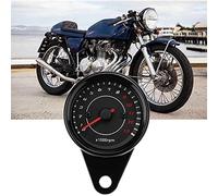 Tachimetro Digitale Nero per Moto 9x9x9cm Pannello Display LED Retroilluminato