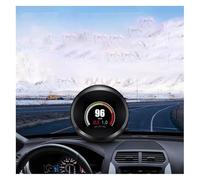 Tachimetro Digitale per Auto, Display HUD per Auto Display digitale HUD for tachimetro auto, misuratore di pressione turbo, allarme, misuratore di temperatura dell'acqua e dell'olio, lettore di codici