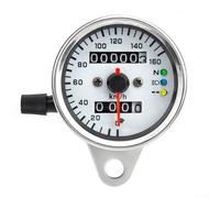 Tachimetro e contachilometri digitale da 12 V per moto, con indicatori di direzione neutri e indicatori di direzione, guscio in ABS impermeabile, LCD ad alta visibilità