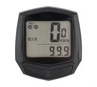 Tachimetro e contachilometri per bicicletta cablato con display retroilluminato, 14 funzioni, IPX5, impermeabile, per bici da strada, mountain bike, tachimetro digitale con impostazione della