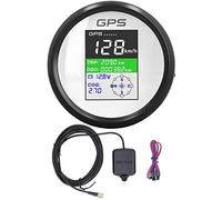 Tachimetro GPS 85 mm nodo Mph Km/H multifunzione DC9 32V schermo TFT IP67 contachilometri impermeabile per auto camion moto