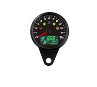 Tachimetro GPS da 85 mm 0-299 km/h MPH con raggio tachimetro 0-12000 giri/min Indicatore di direzione Pressione olio per barca Moto 12V 24V