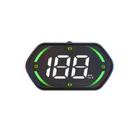 Tachimetro GPS Universale, Display HUD per Auto con Ampio Schermo e Allarme Velocità, Display - per Tutti I Veicoli.