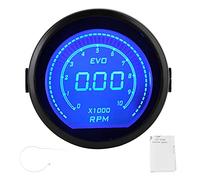 Tachimetro Lcd A 52mm Per Auto 12v Con Display Rpm Rosso Per Seri Universalmente Compatibile Con Motori A 4 6 8 Cilindri