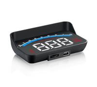 Tachimetro M6S Allarme Di Sicurezza Digitale Car Head Up Display OBD2 Auto Elettronico HUD Display Proiettore For Parabrezza