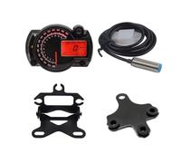 Tachimetro Moto Contagiri per moto digitale per per MAX 299KM/H Cruscotto a 7 colori