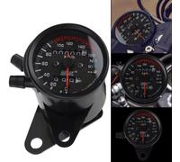 Tachimetro Moto Universale 12V Retroilluminato Contachilometri Con Led