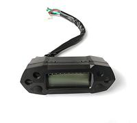 Tachimetro Motocicletta Universale Per 1,2,4 Cilindri 15000 RPM Tachimetro Moto Digitale Elettrico Modificato Mini Misuratore Di Velocità Regolabile Contachilometri(Color:Without sensor)