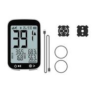 Tachimetro Per Bicicletta Ciclismo GPS Per Calcolo Wireless | Contachilometri Cronometro Avvio/arresto Automatico/Retroilluminazione Cluster Strumenti Moto(BKV3001W-B)