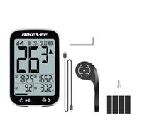 Tachimetro Per Bicicletta Ciclismo GPS Per Calcolo Wireless | Contachilometri Cronometro Avvio/arresto Automatico/Retroilluminazione Cluster Strumenti Moto(BKV3001W-A)