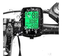 Tachimetro per bicicletta, computer per bicicletta LCD digitale cablato, tachimetro per bicicletta, contachilometri con retroilluminazione, accessori per bici