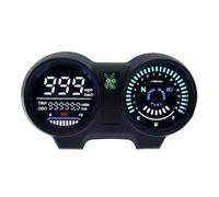 Tachimetro per con display digitale modificato per | Misuratore per con display digitale modificato per YBR125 tensione livello dell'olio velocità con funzione ricarica USB