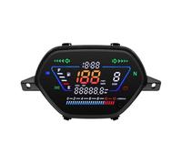 Tachimetro per con display multifunzione Indicatore elettronico facile da installare Impermeabile per indicatore digitale WAE100