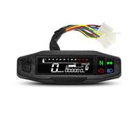 Tachimetro per moto, contachilometri km/h mph | Contachilometri digitale universale per moto, contachilometri km/h mph, indicatore motore, sensore con staffa Y/Z/W