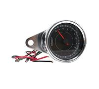 Tachimetro per moto DC 12V con retroilluminazione blu | Contagiri universale per moto DC 12V con retroilluminazione blu, 1000 giri/min, analogico, contagiri elettronico, tachimetro
