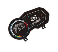 Tachimetro per moto, misuratore di codice elettronico | Tachimetro digitale per moto, misuratore di codice elettronico universale, display contagiri per moto per Italika 150z