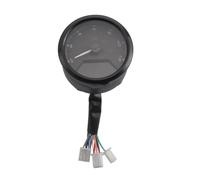 Tachimetro per motocicletta Contatore per moto con staffa Contagiri Indicatore livello carburante Cruscotto Indicatori Quadrante Contachilometri(No bracket)