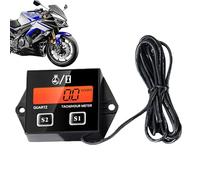 Tachimetro Per Motore - Indicatore Di Regime In Reale, Display Digitale Per Attrezzature Esterne | Contatore Motore Moto, Strumento Di Riparazione Per Biciclette, Falciatrici A