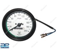 Tachimetro Rajdoot 200 Kmph faccia bianca compatibile con Yamaha RD250 RR350 ...