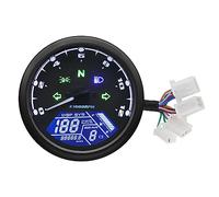 Tachimetro rpm moto Contachilometri universale per moto 12000RMP Contagiri 1-4 cilindri Indicatore per moto Moto Digital Dash