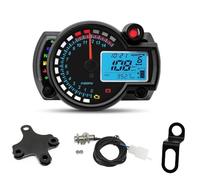 Tachimetro rpm moto Motocicletta digitale per RX2N contachilometri contagiri misuratore di velocità regolabile MAX 299KM/H 7 colori moto cruscotto