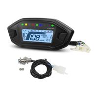 Tachimetro rpm moto Pannello Cruscotto Strumento Contagiri Motocicletta Display Moto 10000 Per 2-4 Cilindri 7 Colori