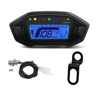 Tachimetro rpm moto Pannello Cruscotto Strumento Contagiri Motocicletta Display Moto 10000 Per 2-4 Cilindri 7 Colori