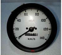 Tachimetro Smiths Replica da 100 mm 0 - 140 KPH in senso orario