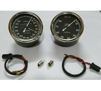 TACHIMETRO SMITHS REPLICA DA 150 MPH 8.000 GIRI/MIN TACHIMETRO PER NORTON...