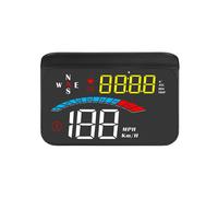 Tachimetro Universale per Auto OBD HUD Proiettore per Parabrezza LED Display Digitale per Auto - GPS con Avviso di Velocità