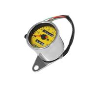 Tachimetro Universale Per Moto | Cluster Strumenti Moto Contachilometri Doppio Retroilluminato 0-140KM/H Contagiri Vintage REOKIP(D)
