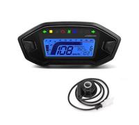 Tachimetro universale per motocicletta, 7 colori, strumento digitale, contagiri da 13000 giri/min, indicatore di direzione