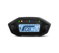 Tachimetro universale per motocicletta, 7 colori, strumento digitale L C D, 13000 giri/min, indicatore di direzione