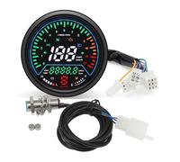 Tachimetro universale per motocicletta per Suzuki GN125, misuratori digitali per cruscotto, display da 0 a 12000 giri/min, indicatore di marcia