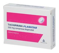 TACHIPIRINA FLASHTAB 250 mg compresse dispersibili 12 pz Compresse oro