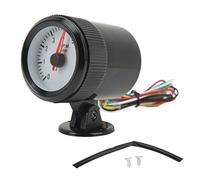 Tacho Gauge Meter Auto Motore Veicolo Black Face 2"52mm Pointer Tacho Contatore Blu Luce LED 0-8000 RPM per 4/6/8 Cilindri Benzina