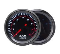 Tachometro per auto ultra trasparente 55 mm 8000 rpm Attabile di precisione ad alta precisione Attabile a 1-8 motori a gas cilindri modificati, corse, auto stra possono essere