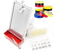 Tack Testing Machine, tester adesivo professionale per nastri, adesivi ed etichette, angolo regolabile da 0 a 60°, include sfera in acciaio per una valutazione accurata dell'adesione