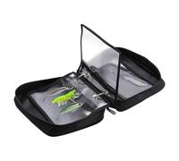 Tackle Box Bag, Large Portable Fishing Tool Organizer, Lightweight Multifunctional Design with Sturdy Outdoor Storage Station for Adult, Professionals, Beginners, 9.06x2.36x7.09 inches