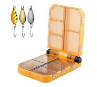 Tackle Box Organizer - Double Layer Portable Fishing Lure Storage Case