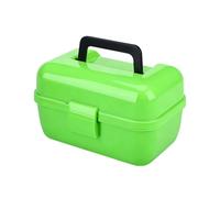 Tackle Box - Portable Double Layer Case - Lure Box With Handle - For Angler Adults Outdoor Kayak Shore Ship