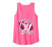 Tackle Cancer Pink out Football Cheer Team Matching Canotta