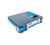 Tackle Organizers Tackle Tool Box Double Side Carry Case Large Clear Fishing Lures Storage Box Double Side Lures Case