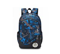 Tackle - Set di zaino per la scuola per ragazzi con borsa per il pranzo e astuccio 3 in 1, zaino per bambini, borsa per libri per elementory da donna, Blu, Taglia unica, Zaini